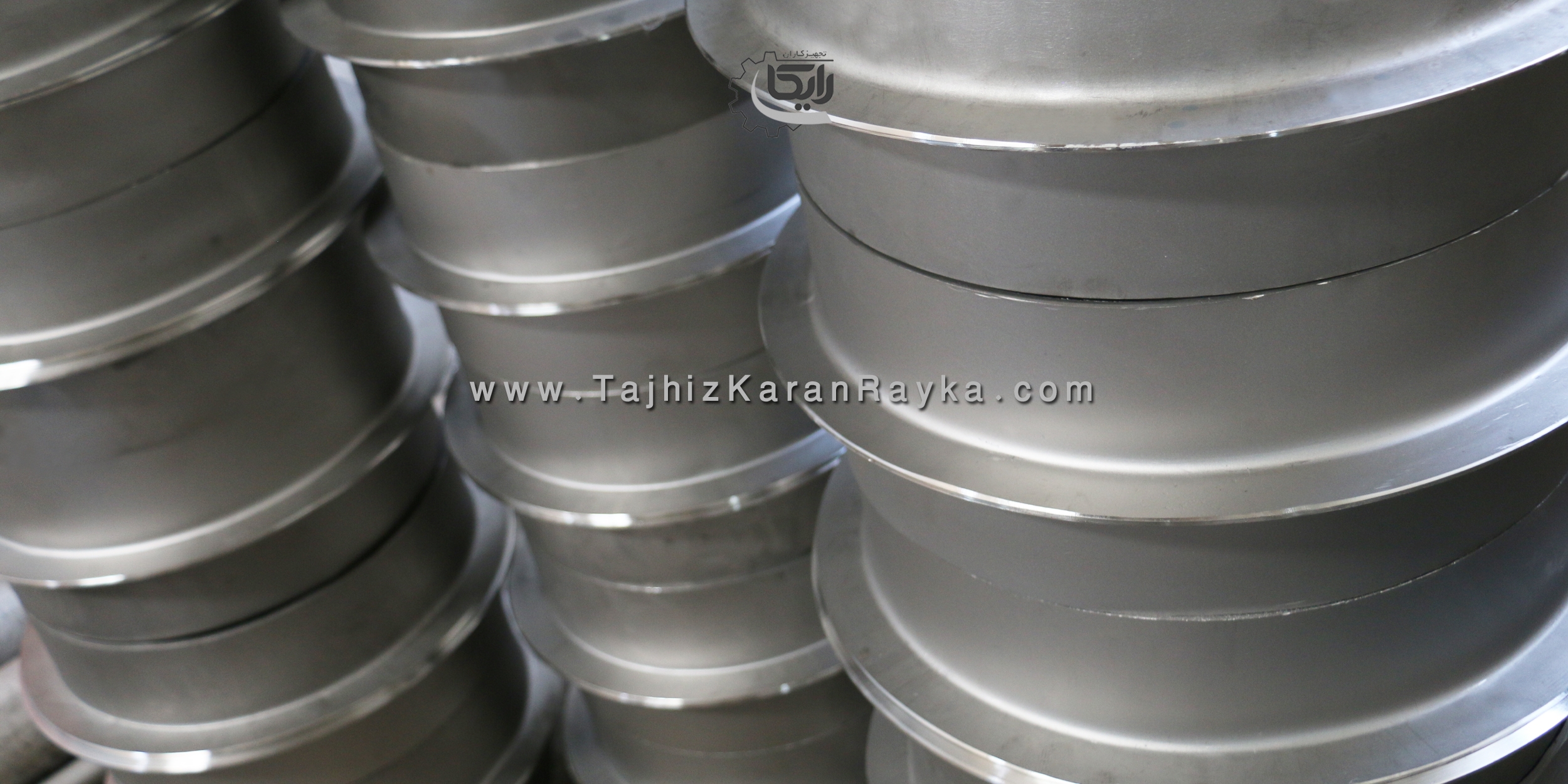 تولید و ساخت کفرینگ استنلس استیل 12، 14 و 16 اینچ رده 10